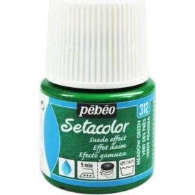 Pebeo N:312 Meadow Green Setacolor Suede Effect 45 ml Kumaş Boyası