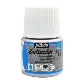 Pebeo N:317 Mist Setacolor Suede Effect 45 ml Kumaş Boyası