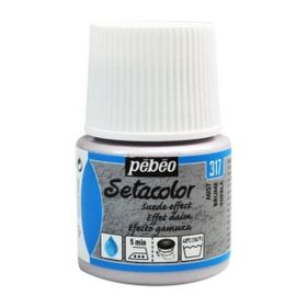 Pebeo N:317 Mist Setacolor Suede Effect 45 ml Kumaş Boyası