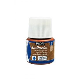 Pebeo N:47 Copper Setacolor Shimmer Parlak Opak 45 ml Kumaş Boyası