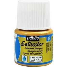 Pebeo N:62 Rich Gold Setacolor Shimmer Parlak Opak 45 ml Kumaş Boyası