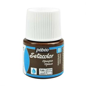 Pebeo N:75 Chocolate Chip Setacolor Shimmer Parlak Opak 45 ml Kumaş Boyası