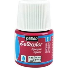 Pebeo N:81 Raspberry Setacolor Opak 45 Kumaş Boyası