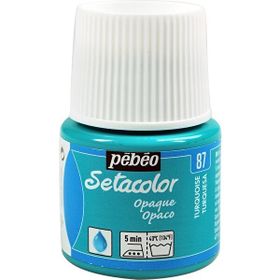 Pebeo N:87 Turquise Setacolor 45 ml Opak Kumaş Boyası