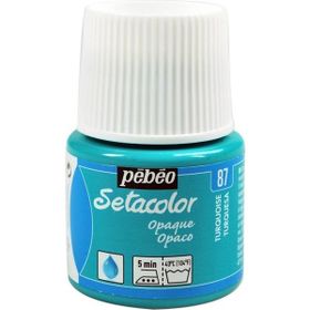 Pebeo N:87 Turquise Setacolor 45 ml Opak Kumaş Boyası