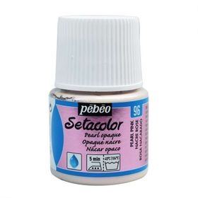 Pebeo N:96 Pearl Pink Setacolor Opak 45 ml Kumaş Boyası