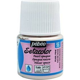 Pebeo N:96 Pearl Pink Setacolor Opak 45 ml Kumaş Boyası