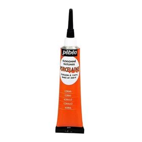 Pebeo Porcelaine 02 Coral 20 ml 150 Fırınlanabilir Porselen Kontür