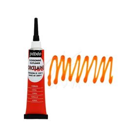 Pebeo Porcelaine 02 Coral 20 ml 150 Fırınlanabilir Porselen Kontür