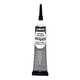 Pebeo Porcelaine 10 Pewte 20 ml 150 Fırınlanabilir Porselen Kontür