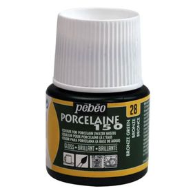 Pebeo Porcelaine 150 Bronze Green 28 45 ml Porselen Boyası