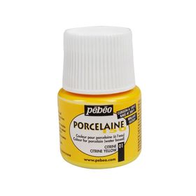 Pebeo Porcelaine 150 Citrine Yellow 01 45 ml Porselen Boyası