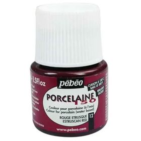 Pebeo Porcelaine 150 Estrus Red 12 45 ml Porselen Boyası