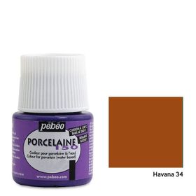 Pebeo Porcelaine 150 Havana 34 45 ml Porselen Boyası