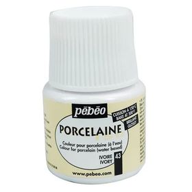 Pebeo Porcelaine 150 Ivory 43 45 ml Porselen Boyası