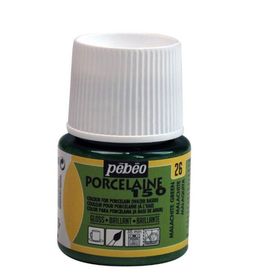 Pebeo Porcelaine 150 Malachite Green 26 45 ml Porselen Boyası