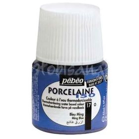 Pebeo Porcelaine 150 Ming Blue 17 45 ml Porselen Boyası