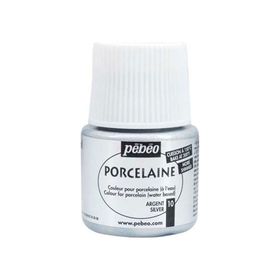 Pebeo Porcelaine 150 Pewter 47 45 ml Porselen Boyası