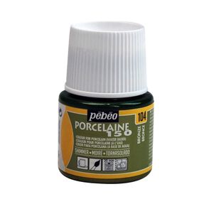 Pebeo Porcelaine 150 Shimmer Bronze 104 45 ml Porselen Boyası