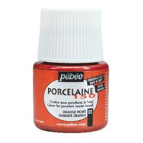 Pebeo Porcelaine 150 Shimmer Orange 105 45 ml Porselen Boyası