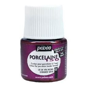 Pebeo Porcelaine 150 Shimmer Wine 103 45 ml Porselen Boyası