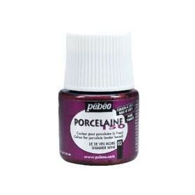 Pebeo Porcelaine 150 Shimmer Wine 103 45 ml Porselen Boyası