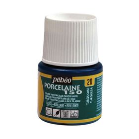 Pebeo Porcelaine 150 Turquoise 20 45 ml Porselen Boyası