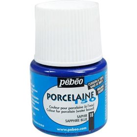 Pebeo Porcelaine 18 Sapphire Blue 150 Fırınlanabilir Porselen Boyası