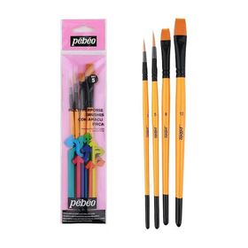 Pebeo PW-255 4'lü Suluboya Fırça Seti