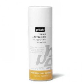 Pebeo Retouching Varnish 400 ml Sprey Yağlıboya Retuş Verniği