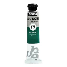 Pebeo Seri:2 223 Light Emerald Green Extrafine 20 ml T7 Guaj Boya