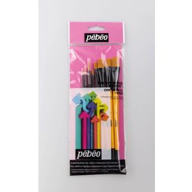 Pebeo Set: 6 8'li Fırça Seti