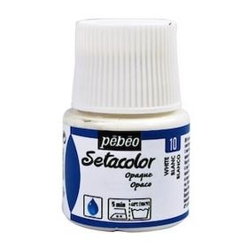 Pebeo Setacolor 10 Titanium White Opak Kumaş Boyası