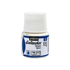 Pebeo Setacolor 10 Titanium White Opak Kumaş Boyası