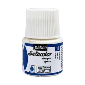 Pebeo Setacolor 10 Titanium White Opak Kumaş Boyası