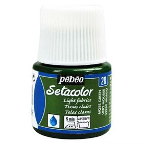 Pebeo Setacolor Light Fabrics Moss Green 28 45 ml Kumaş Boyası