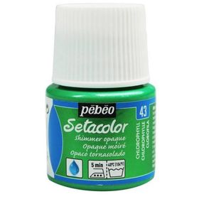 Pebeo Setacolor Metalik 43 Shimmer Chlorophyll Opak Kumaş Boyası