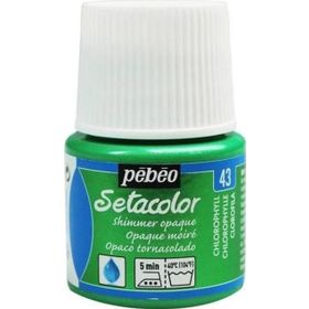 Pebeo Setacolor Metalik 43 Shimmer Chlorophyll Opak Kumaş Boyası