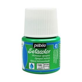 Pebeo Setacolor Metalik 43 Shimmer Chlorophyll Opak Kumaş Boyası