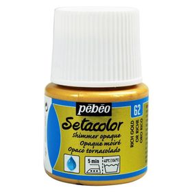 Pebeo Setacolor Metalik 62 Shimmer Rich Gold Opak Kumaş Boyası