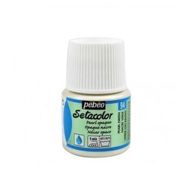 Pebeo Setacolor Yanar Döner 94 Pearl Green Opak Kumaş Boyası