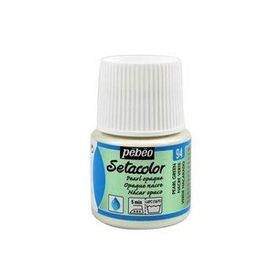 Pebeo Setacolor Yanar Döner 94 Pearl Green Opak Kumaş Boyası