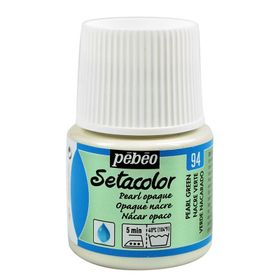 Pebeo Setacolor Yanar Döner 94 Pearl Green Opak Kumaş Boyası