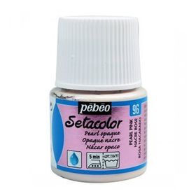 Pebeo Setacolor Yanar Döner 96 Pearl Pink Opak Kumaş Boyası