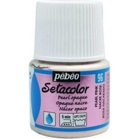 Pebeo Setacolor Yanar Döner 96 Pearl Pink Opak Kumaş Boyası