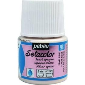 Pebeo Setacolor Yanar Döner 96 Pearl Pink Opak Kumaş Boyası