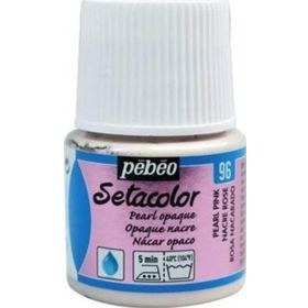 Pebeo Setacolor Yanar Döner 96 Pearl Pink Opak Kumaş Boyası