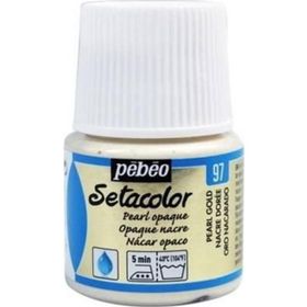 Pebeo Setacolor Yanar Döner 97 Pearl Gold Opak Kumaş Boyası