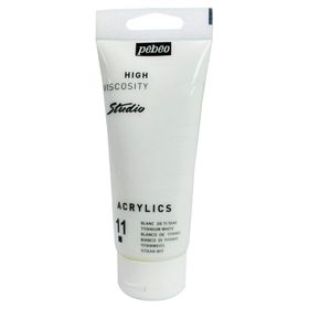 Pebeo Studio 11 Titanium White 100 ML Akrilik Boya