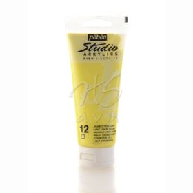 Pebeo Studio 12 J C C Light Lemon Yellow 100ml Akrilik Boya